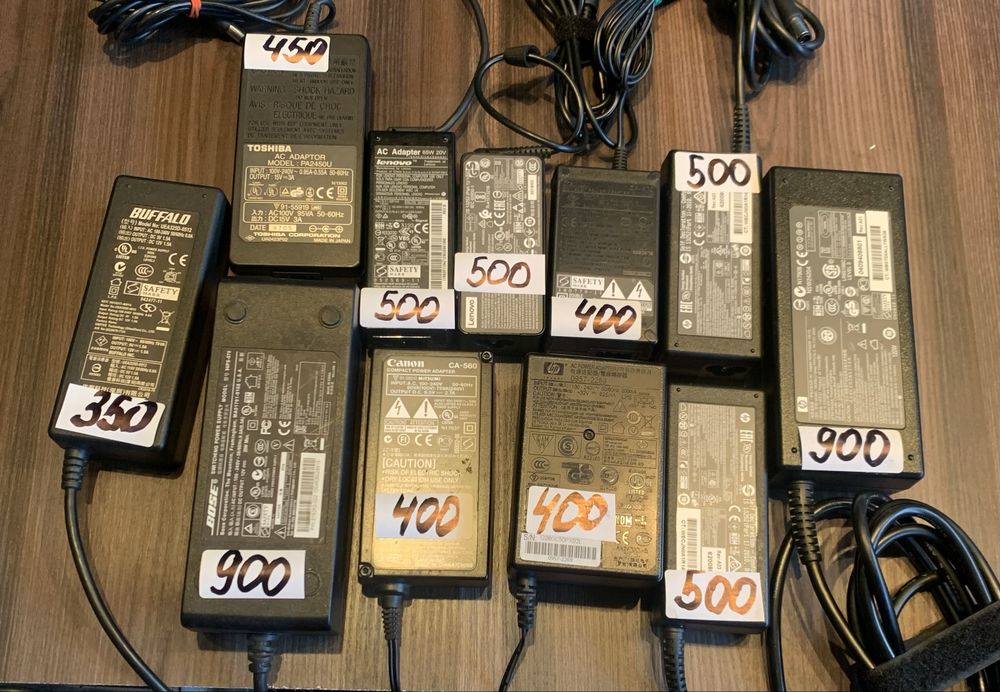 Блоки живлення HP, Lenovo, Bose, Canon…