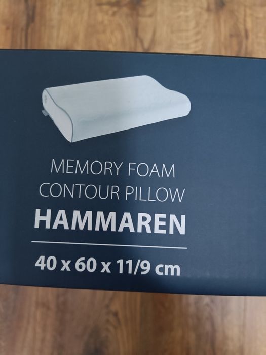 Poduszka z pianką termoplastyczna 40x60x9/11 Wellpur Hammaren 9/11