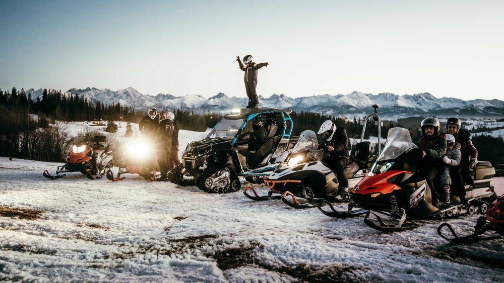 Skutery śnieżne Białka Tatrzańska wypożyczalnia