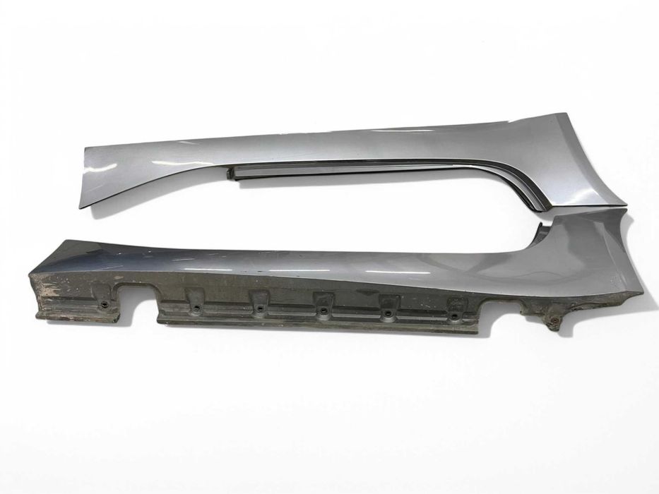 Nakładki na progi listwy progowe BMW Z4 E85 E86 sterlinggrau lewa praw