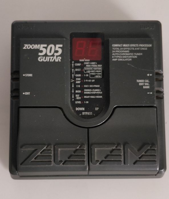 Pedaleira guitarra ZOOM 505
