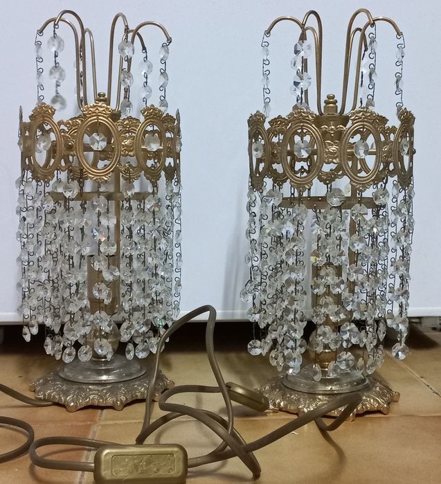 2 candieiros de mesa