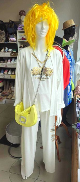 Komplet damski Acqua Limone, beżowy, Uni Italy !!!