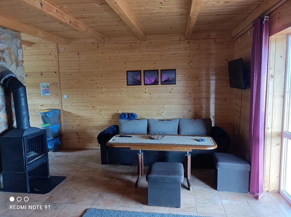 Domek  w Bieszczadach z widokiem nad Solinę