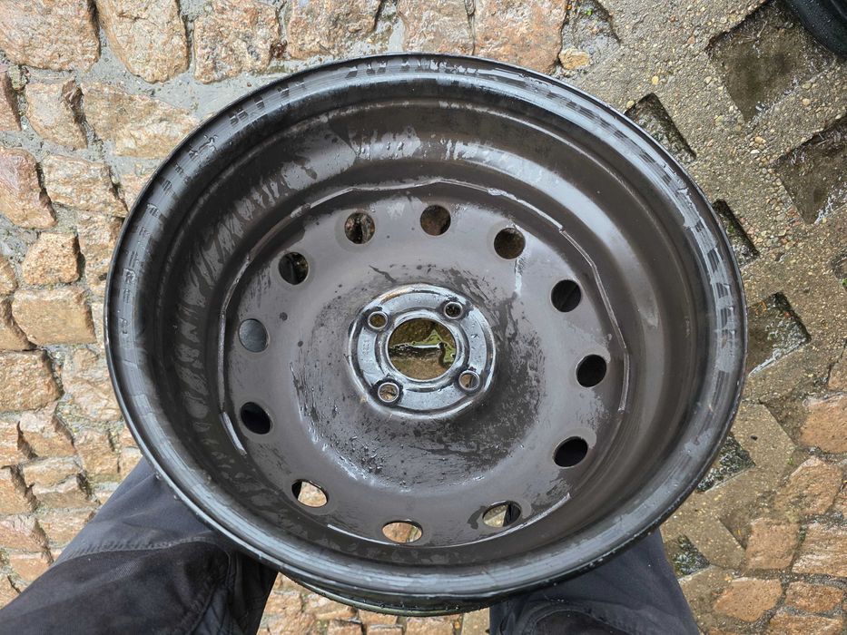 Oryginalne felgi stalowe z czujnikami NISSAN MICRA 15" 4x100 ET 50