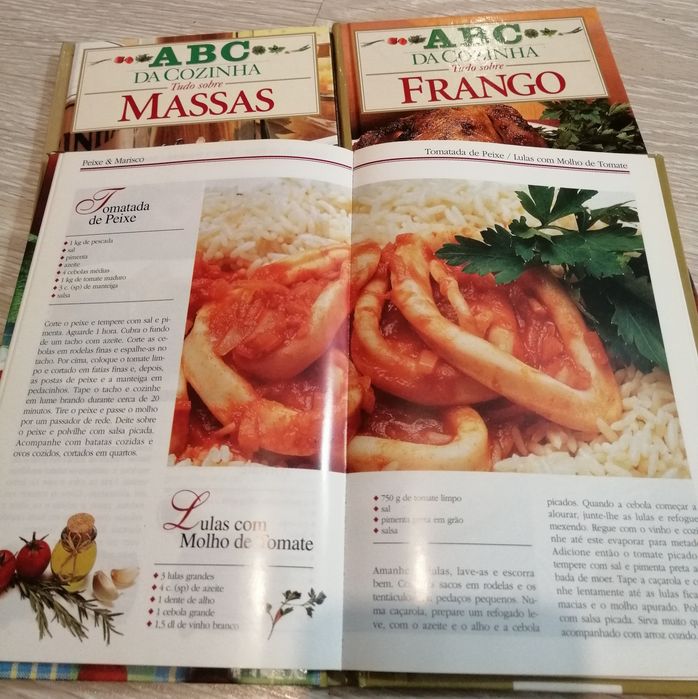 Conjunto três livros ABC da Cozinha