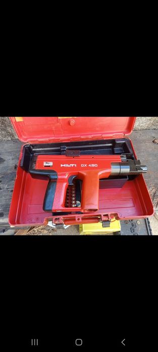 Hilti dx 450 concrete nail gun