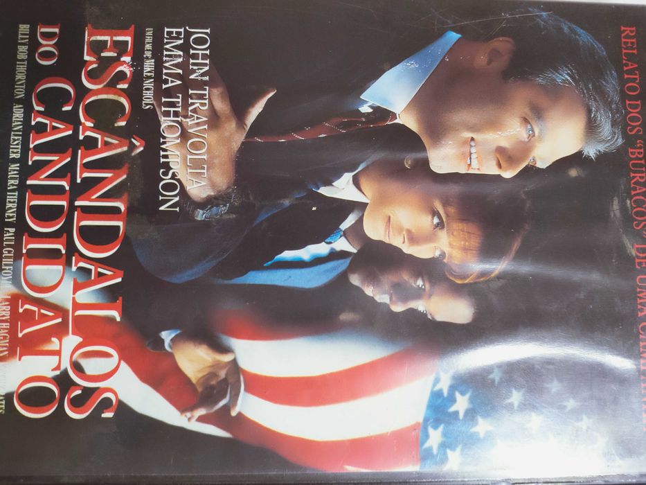 DVD Escândalos do candidato com John Travolta
