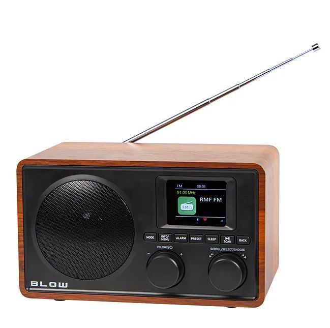 Radio kuchenne cyfrowe FM DAB+ przenośne BLOW RK5 Bluetooth 77-575#