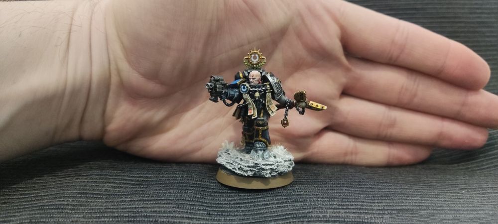 Ortan Cassius. Chaplain Ultramarines. Deathwatch kill team. Tabletop