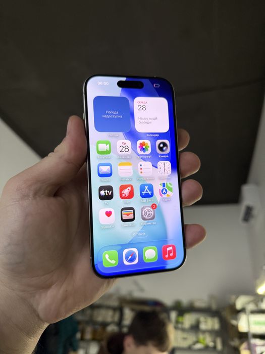 Apple iphone 15 Pro 256 gb neverlock айфон про білий 100%