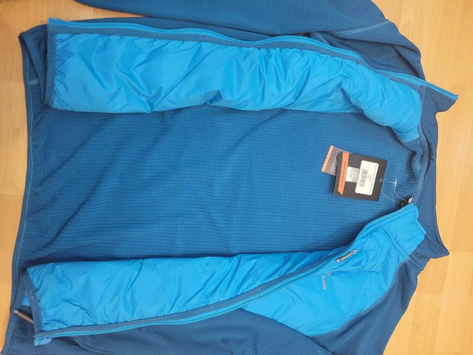 Bluza hybrydowa,polar,narty, Bergson xxl