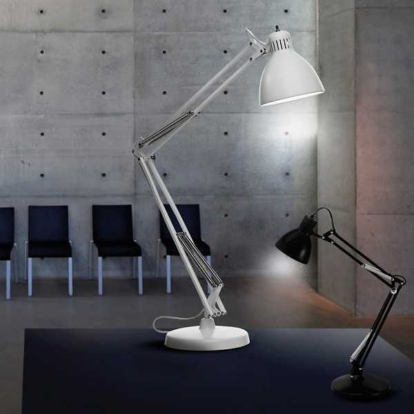 Candeeiro de Secretária JJ c/Grampo Preto da Leucos (Original e Novo)