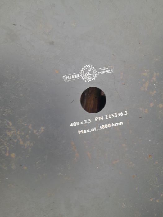 Tarcza do drewna pilana