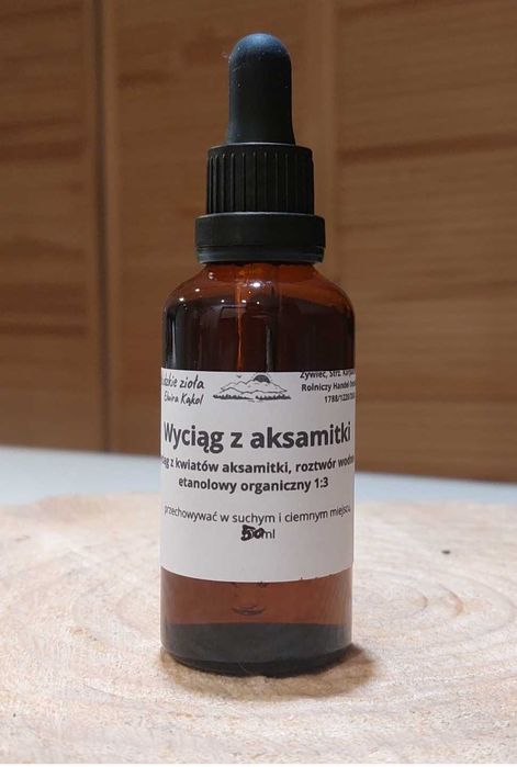 Aksamitka wyciąg