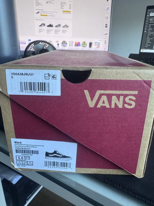Sapatilhas tenis vans pretos n36,5