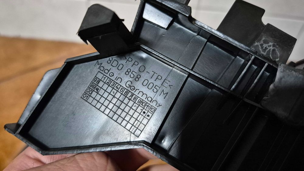 AUDI A4 B5 (8D)-Estrutura Interior Consola Facelift 1999 até 2001-1Din