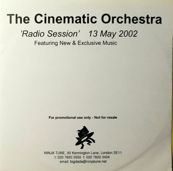 The Cinematic Orchestra – Radio Session 13 May 2002 (CD, 2002)