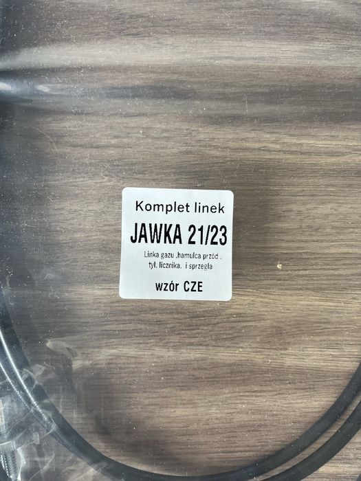 NOWY POLSKI komplet linek linki JAWA 50 TYP 23 JAWKA CZARNE