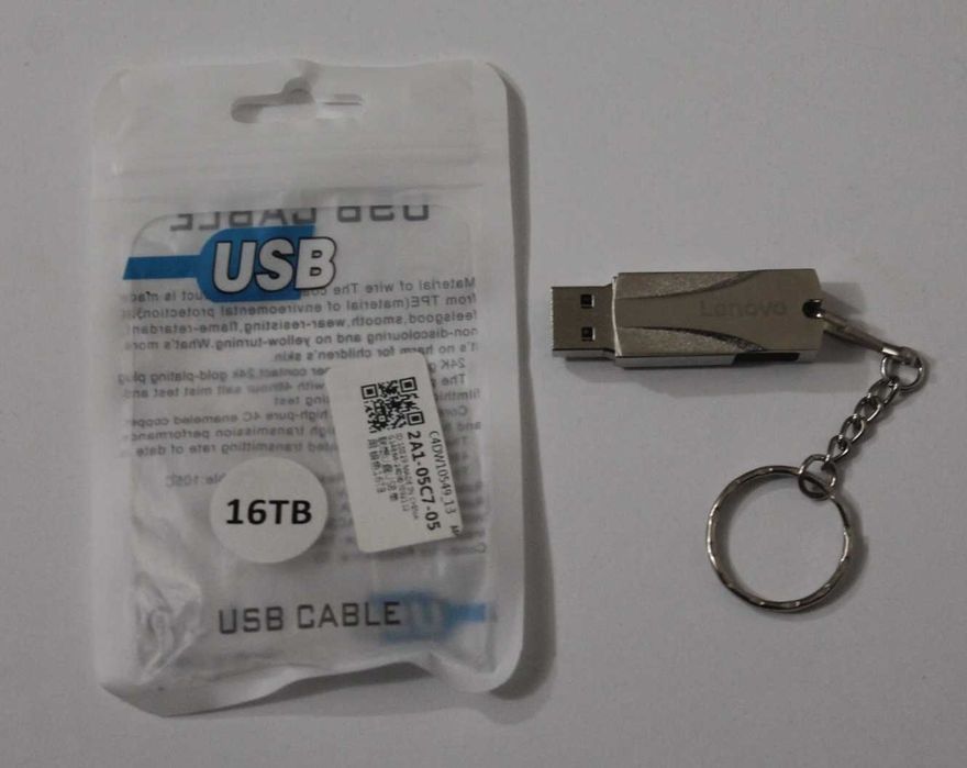 Флешка Lenovo 16 тб. USB3.0