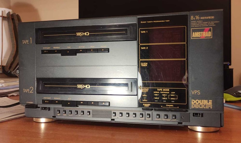 NA CZĘŚCI Magnetowid Amstrad Double Decker