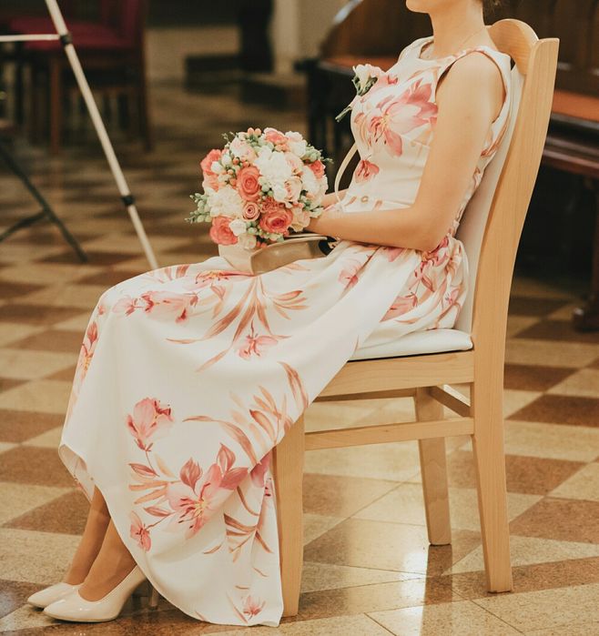Sukienka Peonia Maxi s.Moriss XS