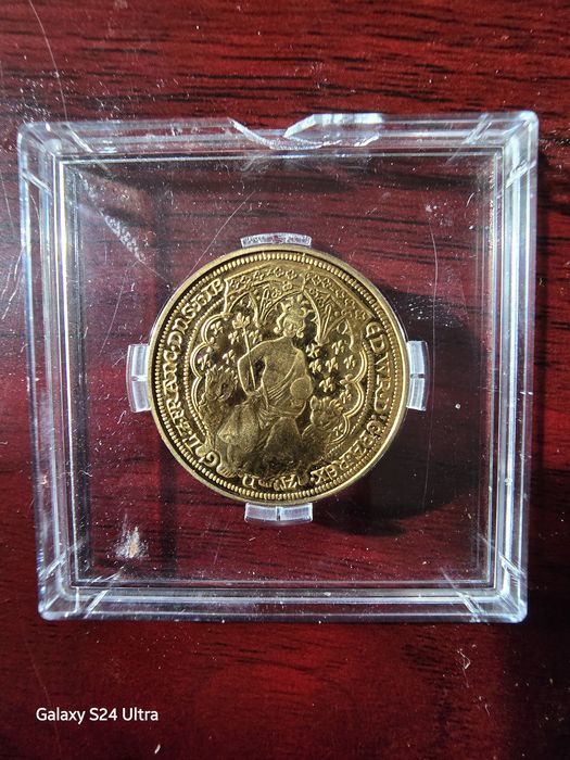 Moneta replika double leopard z 1344r