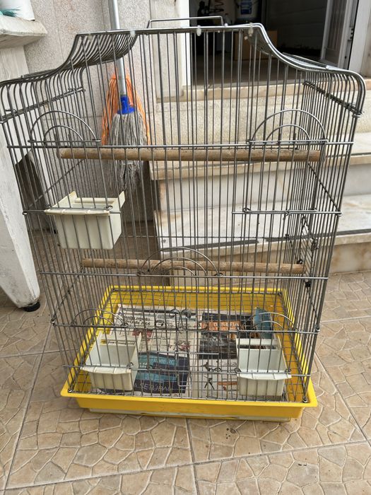 gaiola para passaros caturras