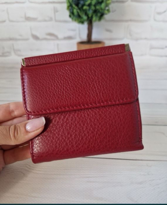 Женский небольшой кошелек,жіночий невеликий гаманець,шкіряний гаманець