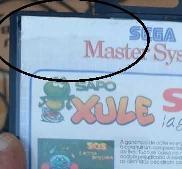 Jogo Master System Sapo Xulé