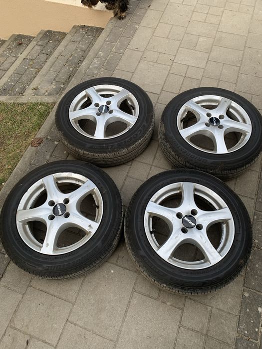Koła Opony letnie Bridgestone 175/65 R15 i Felgi 15’ i GRATIS Dywaniki