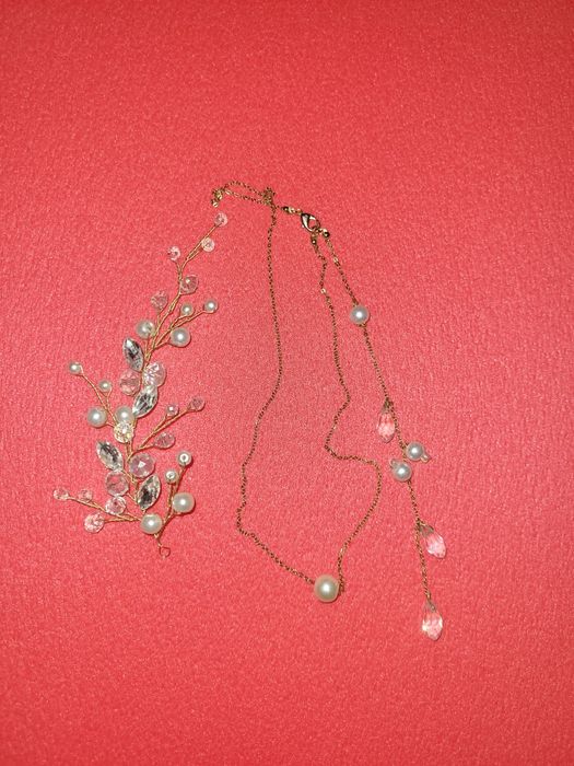 Нібір весільних прикрас (гілочка та сотуар)/Свадебные украшения