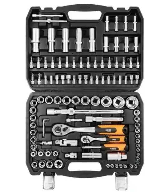 Набір інструментів Neo Tools 108 ел хром-ванадій набор головок ключей