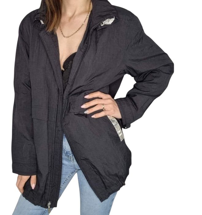 Czarna cienka kurtka betty barclay rozmiar uniwersalny od m/L do xxl