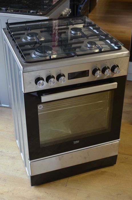 -20% OUTLET - Kuchenka gazowo- elektryczna BEKO fsm62331dxt