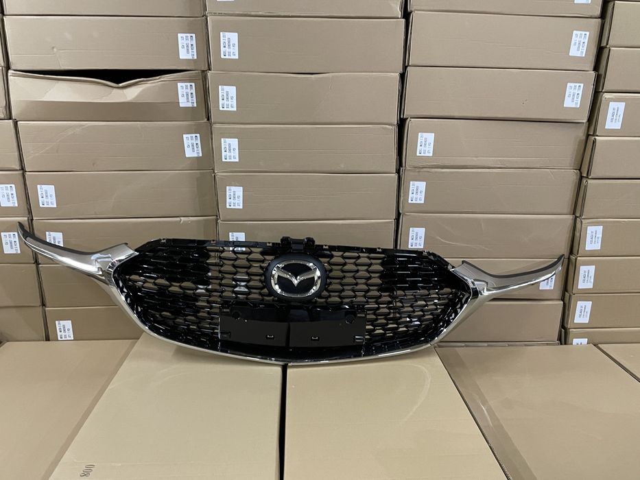 Бампер Решетка Хром Mazda 3 BP 2019-2020