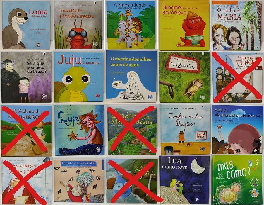 Livros Infantis (Novos)
