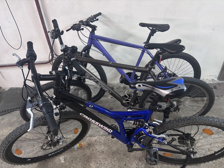 3 rowery MTB – Shimano – sprzedam