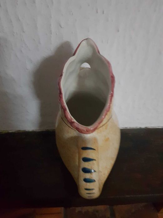 Galinha em cerâmica Italiana pintada á mão