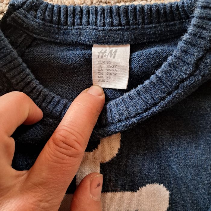 H&M zestaw sweterków 89 i 92