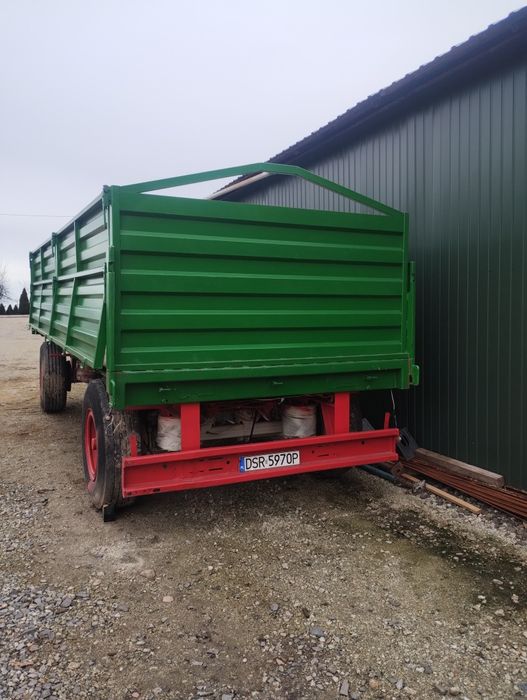 Przyczepa 15t bez kipru sztywna