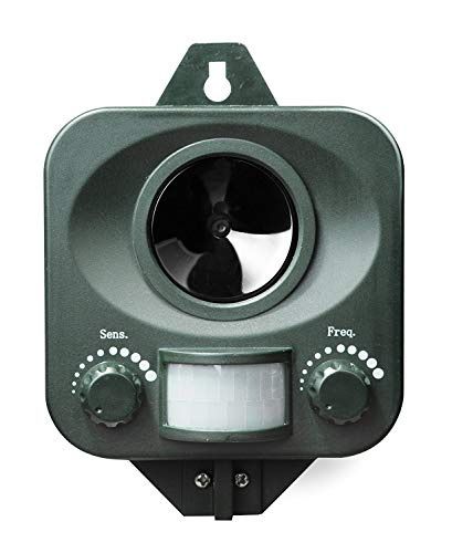 Ультразвуковий відлякувач тварин з датчиком руху — набір 2 шт
