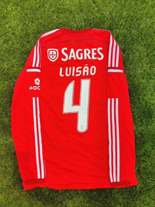 Matchworn Shirt Benfica Luisão