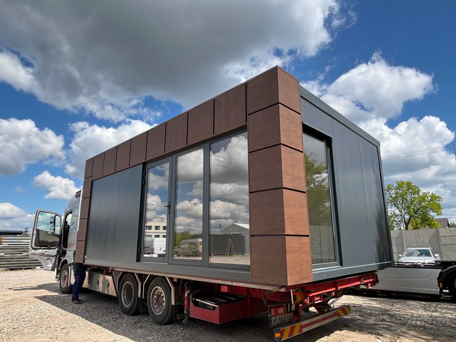 Kontener Handlowy Mieszkalny Biurowy Usługowy Pawilon 6x3 7x3 8x3