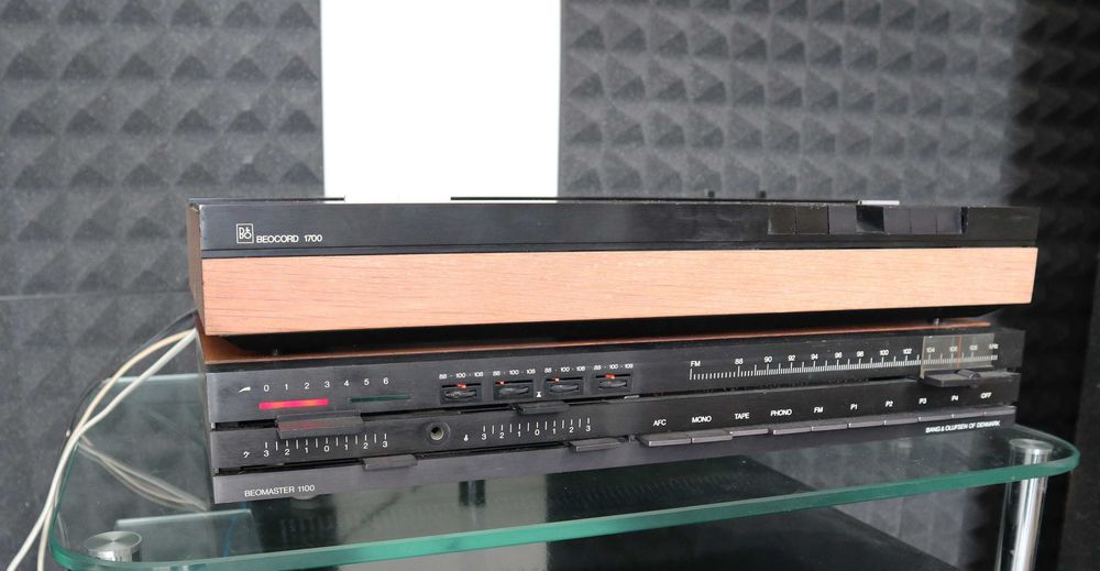 Проигрыватель Bang olufsen beogram 1700 + beocord 1700 + усилитель ресивер Beomaster 1100