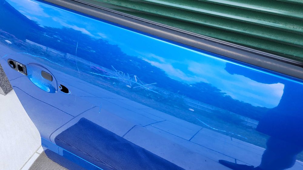 Renault scenic III 3 drzwi prawe przednie prawy przód kolor TERNA