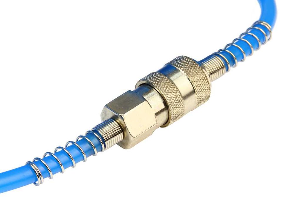 Спіральний пневматичний шланг 10м 6x8мм 8 бар M80464