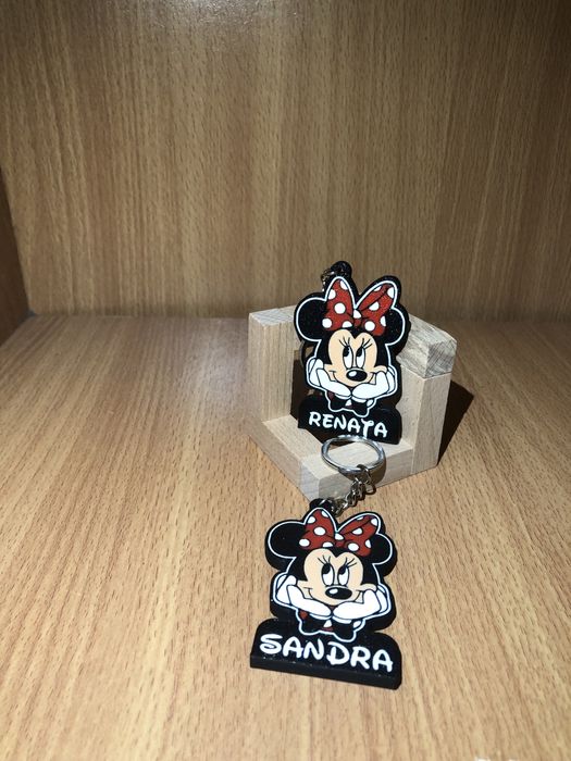 Porta chaves minie personalizado