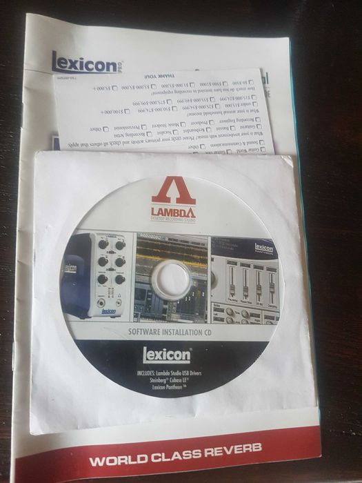 Lexicon Lambda..Mabe in USA