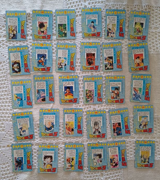 Cartas Dragon Ball (Panini 1996)